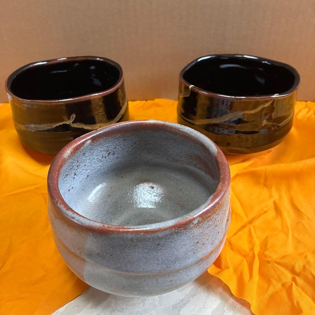 コレクション 抹茶茶碗3点 茶道用茶碗 3点プラス1点 Amazon｜JIKANNOYA